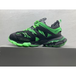 GT Balenciaga Track Black Green Glow 542023W3RL11035