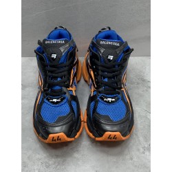 GT Balenciaga Runner Grey Blue Orange Black 677403W3RB34719