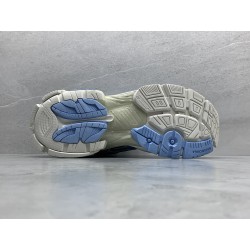 GT Balenciaga Runner Light Blue Eggshell White 677402W3RB2