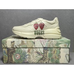 GT Gucci Rhyton Strawberry Print Sneaker 703814DRW00