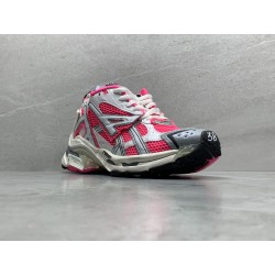 GT Balenciaga Runner Neon Pink  White 677402W3RBN9155