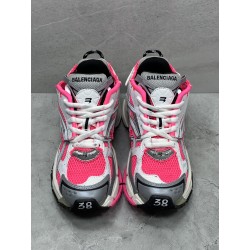 GT Balenciaga Runner Neon Pink  White 677402W3RBN9155