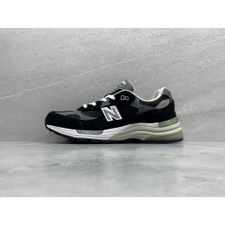 GT New Balance 992 Black Grey Suede M992EB