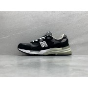 GT New Balance 992 Black Grey Suede M992EB