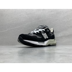 GT New Balance 992 Black Grey Suede M992EB