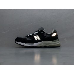 GT New Balance 992 Black Grey Suede M992EB