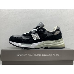 GT New Balance 992 Black Grey Suede M992EB