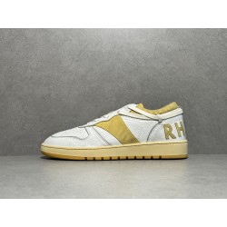 GT Rhude Rhecess Low White Yellow 221923M237021