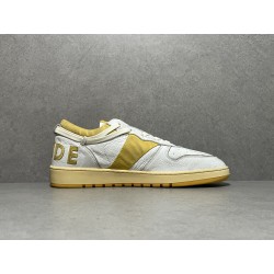 GT Rhude Rhecess Low White Yellow 221923M237021