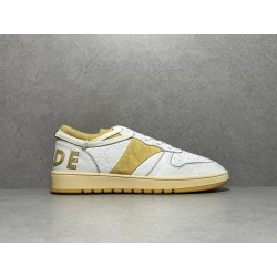 GT Rhude Rhecess Low White Yellow 221923M237021