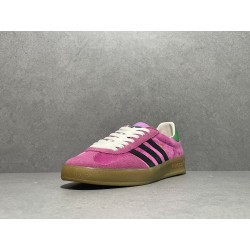 GT Gucci Gazelle Sneaker Pink Velvet  ‎707864 9STU0 5960