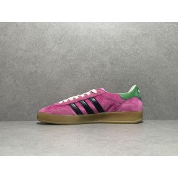 GT Gucci Gazelle Sneaker Pink Velvet  ‎707864 9STU0 5960