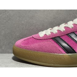 GT Gucci Gazelle Sneaker Pink Velvet  ‎707864 9STU0 5960