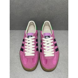 GT Gucci Gazelle Sneaker Pink Velvet  ‎707864 9STU0 5960