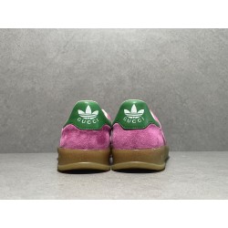 GT Gucci Gazelle Sneaker Pink Velvet  ‎707864 9STU0 5960