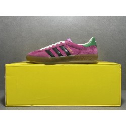 GT Gucci Gazelle Sneaker Pink Velvet  ‎707864 9STU0 5960