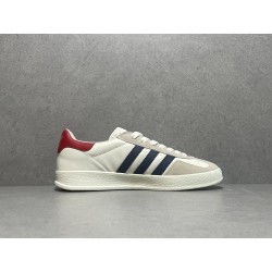 GT Gucci Gazelle Sneaker White Leather ‎707847 UTT10 9060