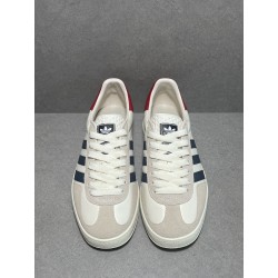 GT Gucci Gazelle Sneaker White Leather ‎707847 UTT10 9060