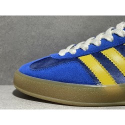 GT Gucci Gazelle Sneaker Blue Yellow ‎707848 9STU0 4860