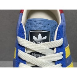 GT Gucci Gazelle Sneaker Blue Yellow ‎707848 9STU0 4860