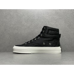 GT Givenchy City Sneakers High in 4G Embroidered Canvas 221278F127001