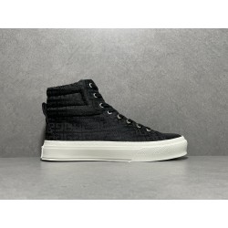 GT Givenchy City Sneakers High in 4G Embroidered Canvas 221278F127001