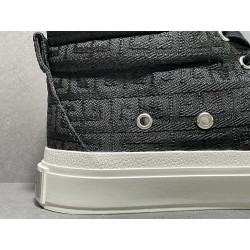 GT Givenchy City Sneakers High in 4G Embroidered Canvas 221278F127001