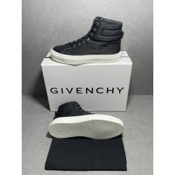 GT Givenchy City Sneakers High in 4G Embroidered Canvas 221278F127001