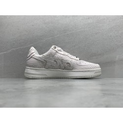 GT A Bathing Ape Bapesta OVO White Gold