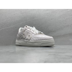 GT A Bathing Ape Bapesta OVO White Gold