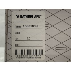 GT A Bathing Ape Bapesta OVO White Gold