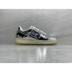 GT A Bathing Ape Bape Sta Low Hajime Sorayama Silver 001FWH231950_SVR