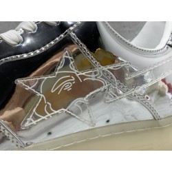 GT A Bathing Ape Bape Sta Low Hajime Sorayama Silver 001FWH231950_SVR
