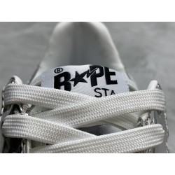 GT A Bathing Ape Bape Sta Low Hajime Sorayama Silver 001FWH231950_SVR