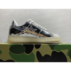 GT A Bathing Ape Bape Sta Low Hajime Sorayama Silver 001FWH231950_SVR