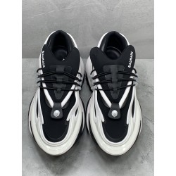 GT Balmain Unicorn Black White Sneaker YM1VJ309KNOC