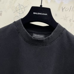 GT Balenciaga 360 Tubular Black Tee 720501TNVD51070
