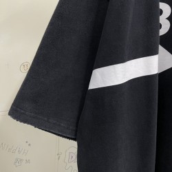 GT Balenciaga 360 Tubular Black Tee 720501TNVD51070