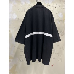 GT Balenciaga 360 Tubular Black Tee 720501TNVD51070