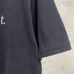 GT Balenciaga Be Different Apple Black Tee