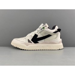 GT Off White Midtop Sponge Sneakers White Black