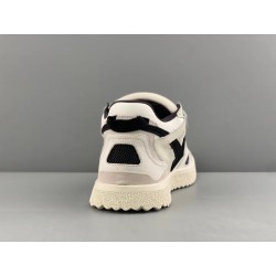 GT Off White Midtop Sponge Sneakers White Black