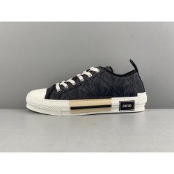 GT Dior B23 Low Top Black CD Diamond