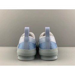 GT Dior B23 Low Top Oblique Blue Grey