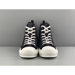 GT Dior B23 High Top Black CD Diamond 3SH118ZPP_H900