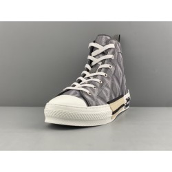 GT Dior B23 High Top Gray CD Diamond 3SH118ZPP_H868