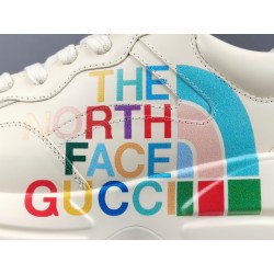 GT Gucci Rhyton X The North Face Black Sneaker 685739 UOQ00 1086