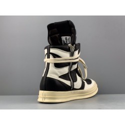 GT Rick Owens Dunk Leather Black White Oreo