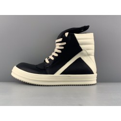 GT Rick Owens Geobasket Black Milk RU02B2894 LPO 911