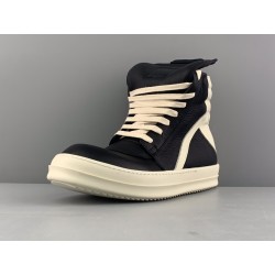 GT Rick Owens Geobasket Black Milk RU02B2894 LPO 911